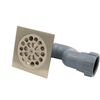 Gio Square Shower Trap in Brushed Nickel