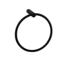 Accessories 88 Black Towel Ring