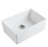 Gio Butler Sink Polished White 605X405X200mm
