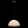 1xE27 Small Rattan Tube Pendant Wood