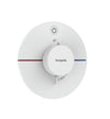 Hansgrohe Showerselect Comfort S Thermostat For Concealed Installation For 1 Function Matt White