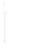 Hansgrohe Unica Shower Bar S Puro 90 Cm With Isiflex Shower Hose 160 Cm Matt White