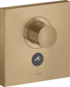 AXOR ShowerSelect TH conc.HF 1out Squ. BBR Brushed Bronze