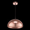 1xE27 Metalic Glass PendantCopper