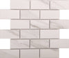 Carrara White Porcelain Brick 45x95 291x295 (12 Sheet / m²)