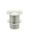 Unslotted Bath Pop Up Waste Brushed Nickel