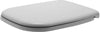 D-Code Toilet Seat & Cover White Soft Close Hinge