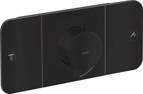 Thermostatic Module For Concealed Installation For 2 Functions Matt Black