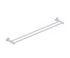 Felicity Double Rail 800mm Chrome