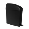 Ticra 12lt Sanibin PedalOperated Matt Black Plastic
