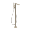 Citterio C Single lever bath mixer floor-standing - cubic cut