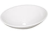 Acuto CountertopBasin Polished White 510x370x135mm
