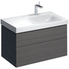 Xeno2 Cabinet Only 900mm 2D S/Grey Rght