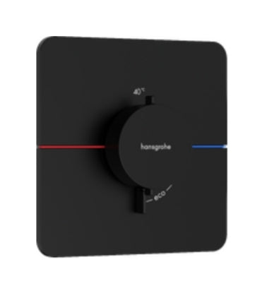 Hansgrohe Showerselect Comfort Q Thermostat For Concealed Installation Matt Black