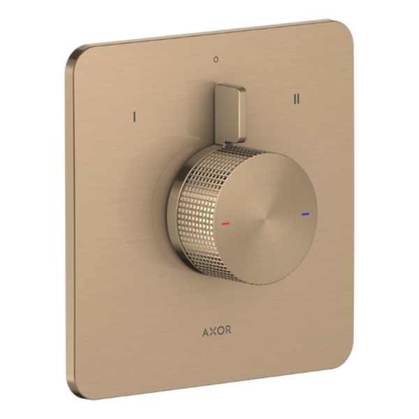 AXOR Citterio C Mixer for Concealed Installation for 2 Functions - Cubic Cut
