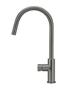 Retractable Round Pinless Kitchen Mixer Gun Metal