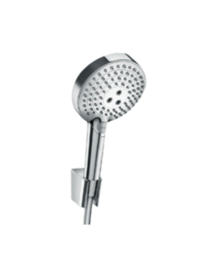 Hansgrohe Raindance Select S Shower Holder Set 120 3Jet Powderrain With Shower Hose 125 Cm Chrome