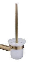 Bijiou Valleuse Toilet Brush Holder Gold Antique Brass