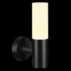 1xE27 Candle Outdoor Wall LightBlack