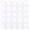 White Matt/White inserts (56x56) 295x295 (11.5 Sheet / m²)