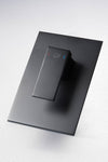 Malta Black Shower/Bath Mixer Square