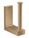 Axor Universal Rectangular Spare Roll Holder Brushed Bronze