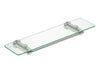 Glass Shelf Polished Stainless Steel 500mm