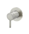 Round Short Pin Finish Set - Brushed Nickel
