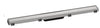 RainDrain Match Finish set shower drain 800 with height adjustable frame Brushed Stainless Steel