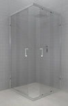 Lave Annecy Corner Entry Shower  985x985x1950mm (5mm) - Chrome Frame Clear Glass