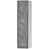 XtraStoris Rock Recessed Toilet Brush Holder with Storage Shelf and Tileable Door - Brushed SS
