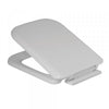 Toilet Seat White Pvc Soft Closing Bermuda