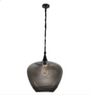 1xE27 Apple Large Glass Pendant Smoke