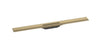 Hansgrohe Raindrain Flex Finish Set Shower Drain 900 Cuttable For Wall Mounting Brushed Bronze