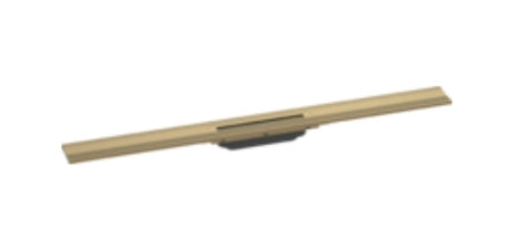 Hansgrohe Raindrain Flex Finish Set Shower Drain 900 Cuttable For Wall Mounting Brushed Bronze