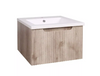 Bijiou Nautique Bathroom Cabinet500mm Oak Fluted