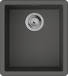 Hansgrohe S52 S520-F350 Built-In Sink With Manual Waste Set Stonegrey