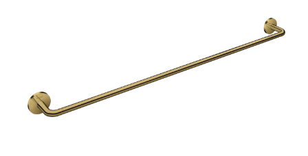 AXOR Universal Circular Bath Towel Rail 800 mm Polished Gold Optic