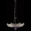 6xG9 Swarovski Pink Crystal Chandelier