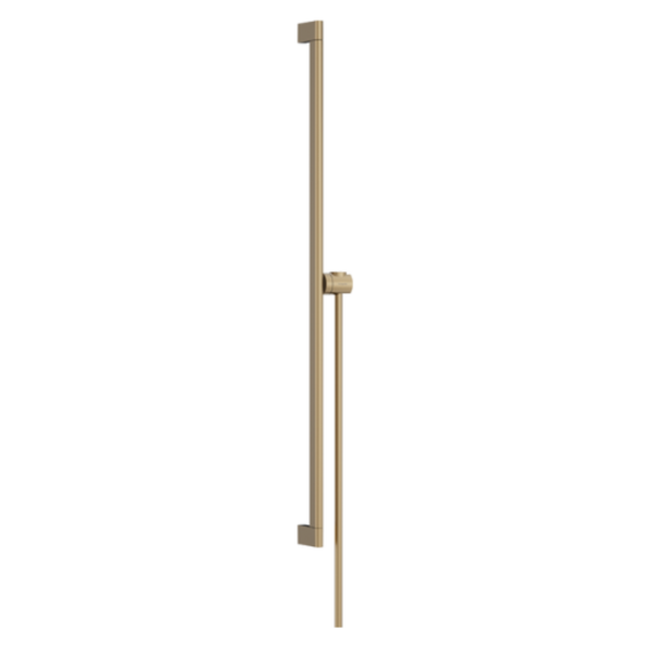 Unica Shower Bar S Puro 90 Cm With Easy Slide Hand Shower Holder And Isiflex Shower Hose 160 Cm