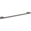 Hansgrohe Addstoris Bath Towel Rail Brushed Black Chrome
