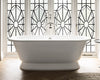 York Freestanding Bath Polished White 1742X799X625mm