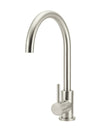 Round Kitchen Mixer Tap - Brushed Nickel