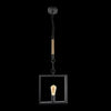 1xE27 Square Metal Pendant