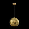 1xE27 Med LaserCut Metal Ball Pendant SG