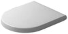 Starck 3 Toilet Seat & Cover White Standard Hinge
