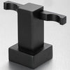Malta Black Double Robe Hook