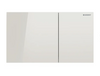 Sigma70 Actuator Plate for Dual Flush Glass Sand Grey