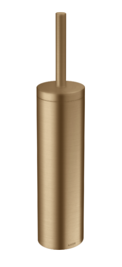 Axor Universal Circular Toilet Brush Holder Wall-mounted Brushed Bronze