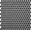 Penny Round Black Matt (19mm diam) 315x294 (11 Sheet / m²)